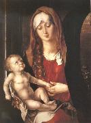Albrecht Durer The Virgin before an archway Spain oil painting artist